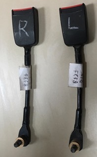 Κουμπώματα Ζωνών Ασφαλείας Εμπρός (BTR8737) για DISCOVERY 1