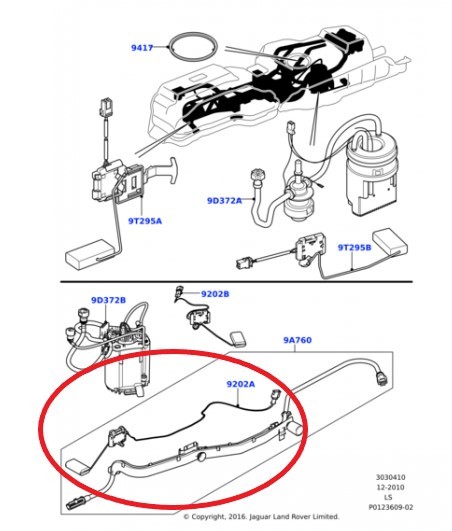 Land Rover Sender - Fuel Tank (WGI500070)